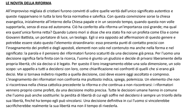 Appunti Storia della chiesa - Prof. Mores Francesco