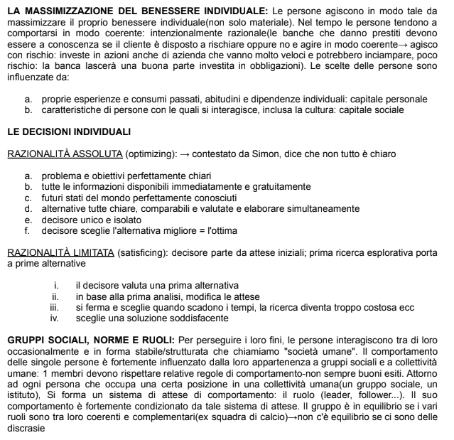 Appunti Economia Aziendale - Prof. Corno