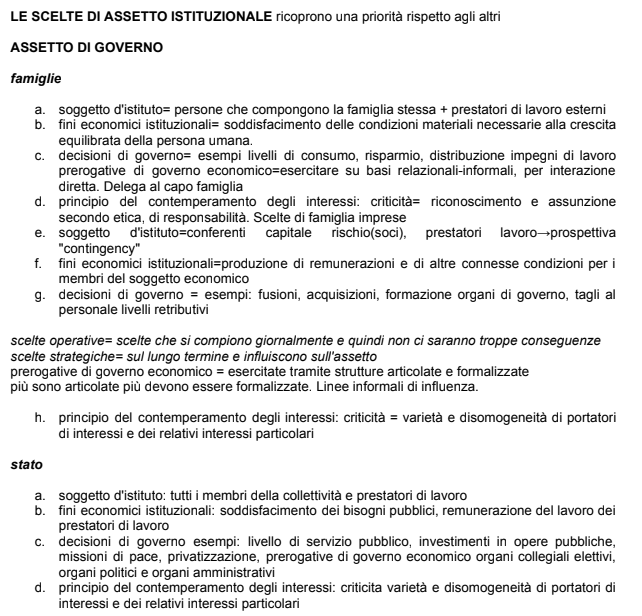 Appunti Economia Aziendale - Prof. Corno