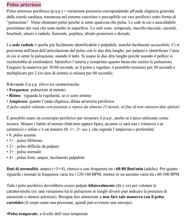 Appunti Infermieristica clinica - Metodologia Clinica nelle Scienze Infermieristiche - Prof.ssa Simona Bertozzi e Monica Codara