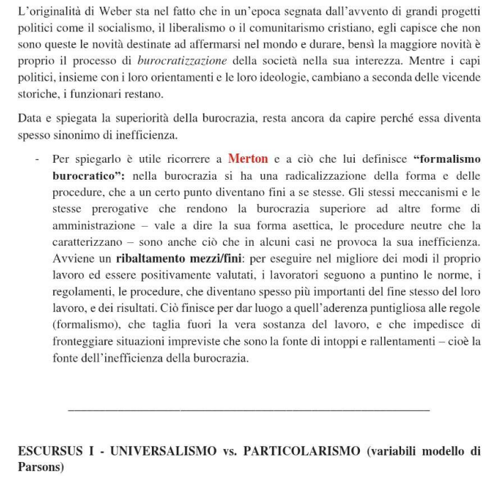 Appunti Sociologia dei percorsi moderni e contemporanei - Prof.ssa Roberta Iannone