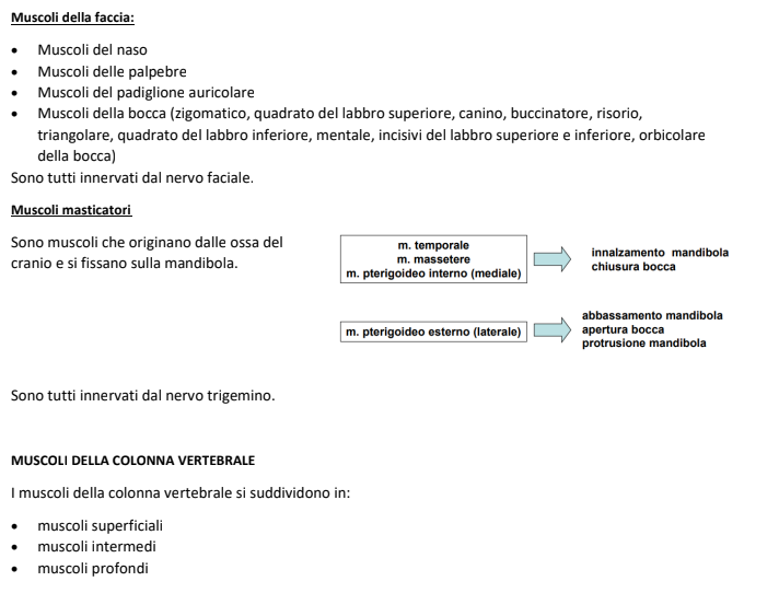 Appunti Scienze Biomediche 1- modulo di Anatomia - Prof. Mariarosaria Miloso